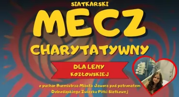 Siatkarski mecz charytatywny o Puchar Burmistrza Miasta Jawora