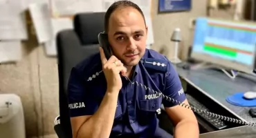 Para włamywaczy trafiła do celi - dzięki łebskiemu oficerowi