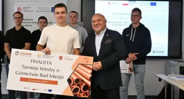 Finał Turnieju Wiedzy o Górnictwie Rud Miedzi w Lubinie