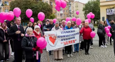Marsz ku Zdrowiu - różowy korowód w Różowym Październiku